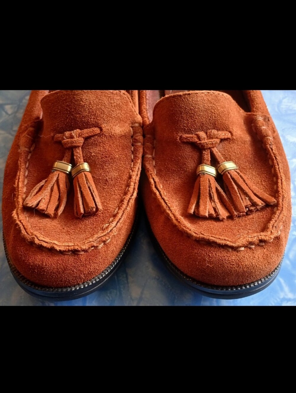 Naturalizer N5 Comfort Suede Tassel Loafers Size 9.5M